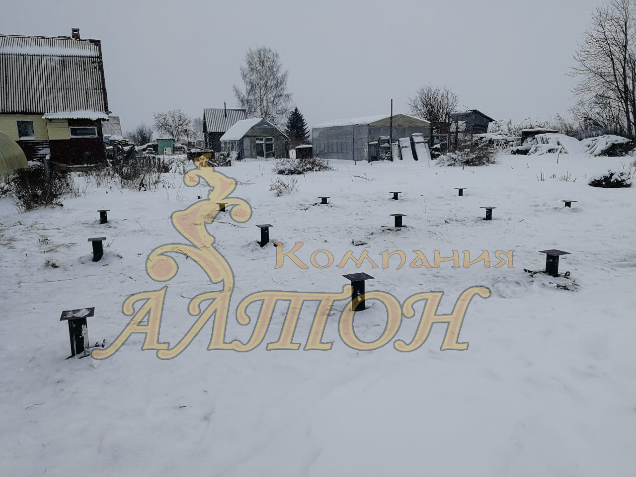 В какое время года устанавливать свайно-винтовой фундамент.