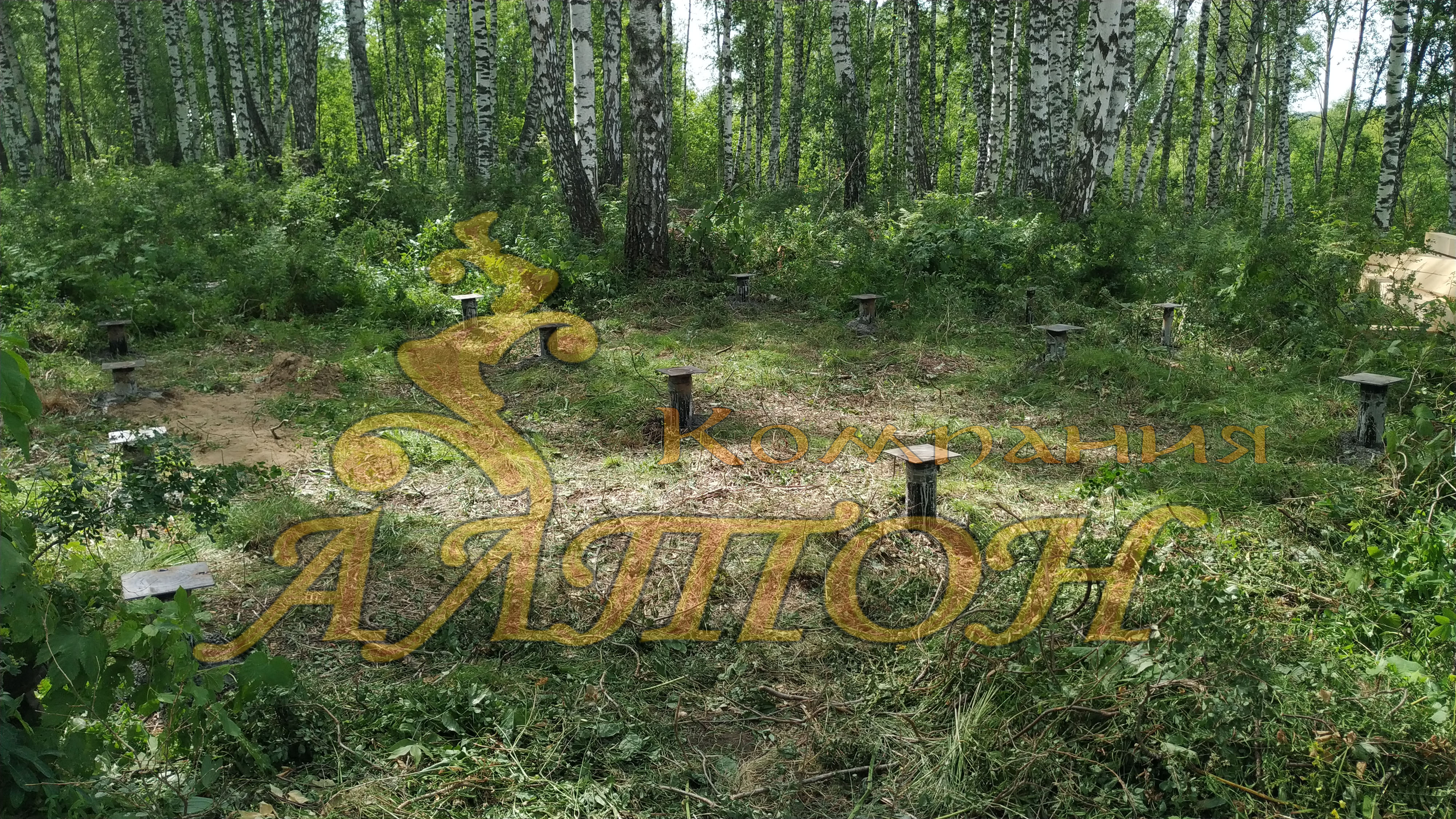 Свайно-винтовой фундамент в загородном строительстве.
