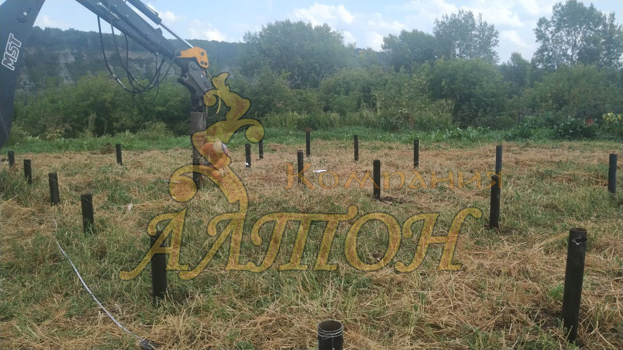 Проектирование свайно-винтового фундамента. 