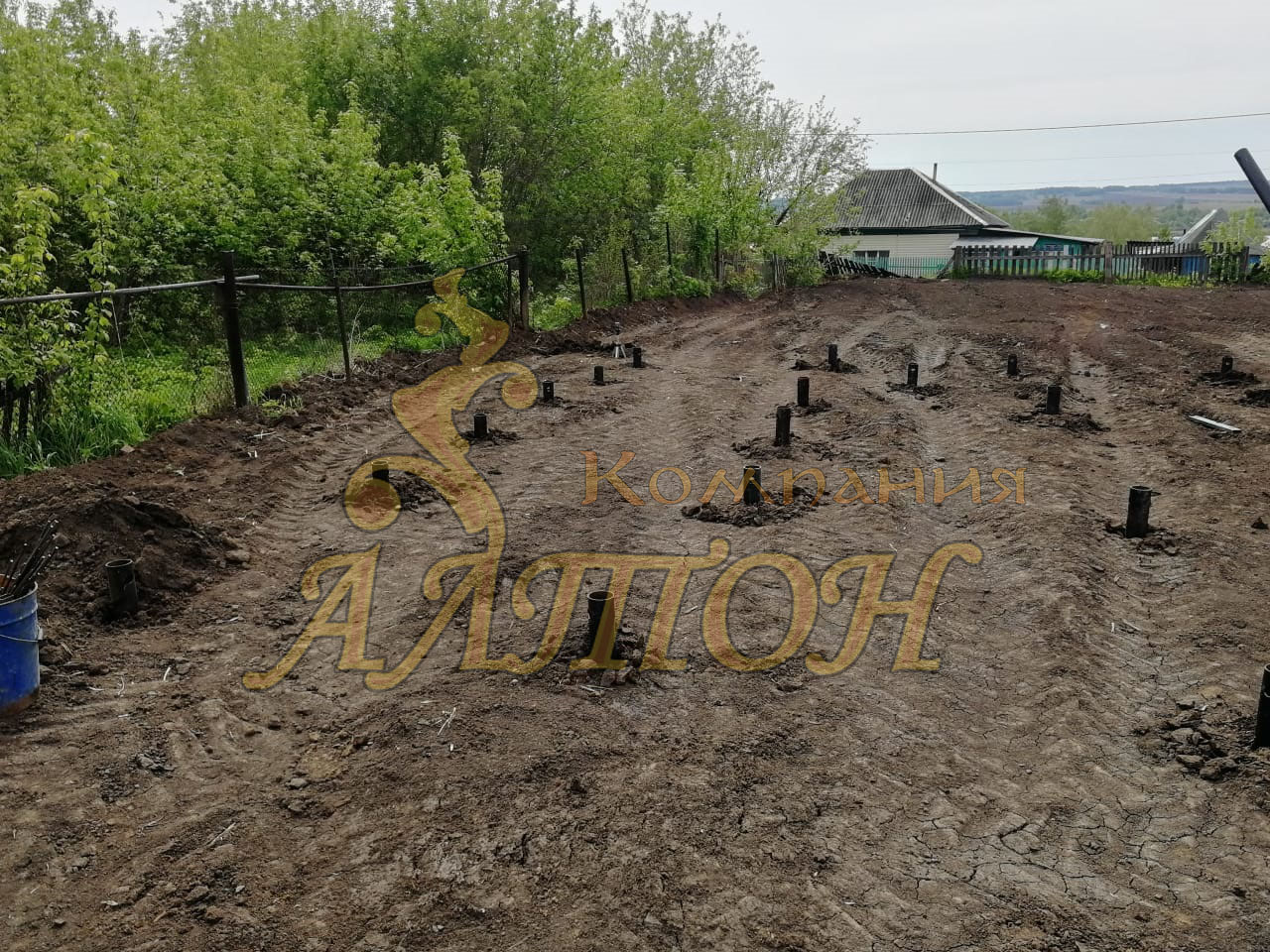 Свайно-винтовой фундамент на разных типах грунта.
